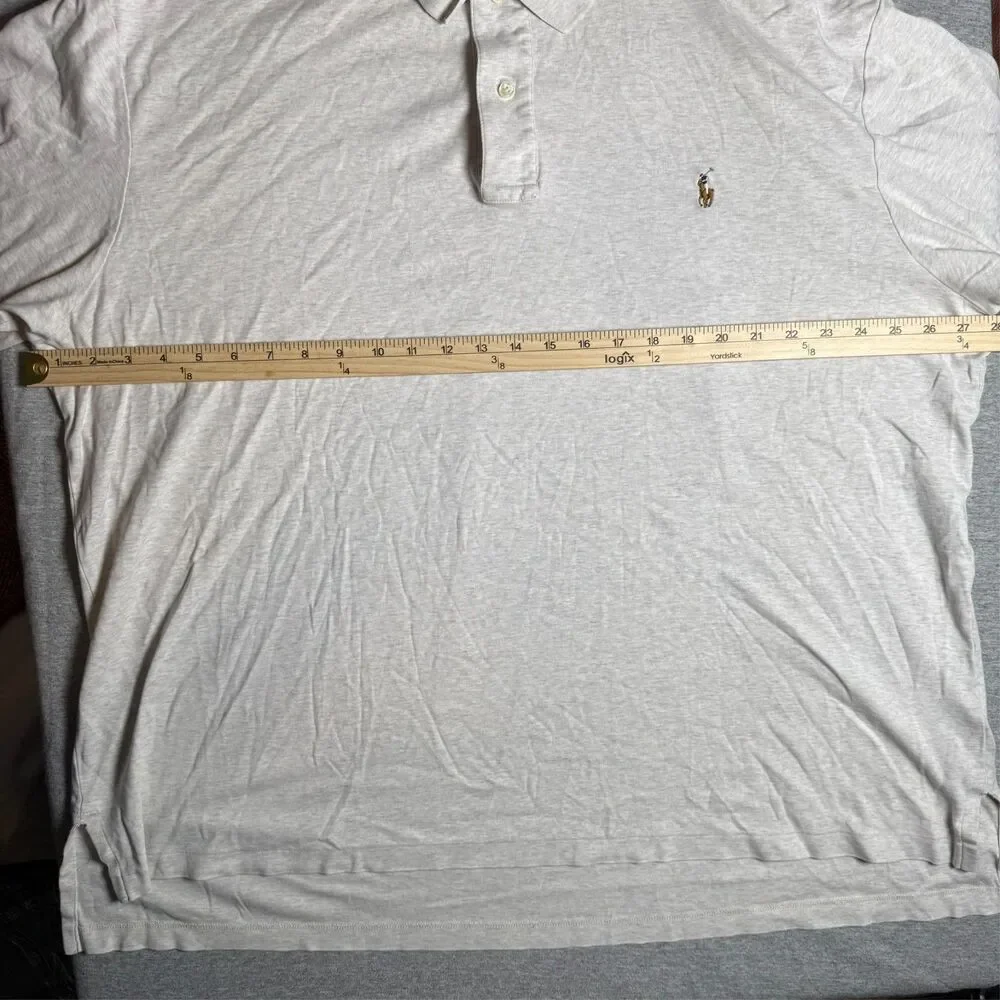 Polo Ralph Lauren Pima Soft Touch Men’s Light Gray 2XL